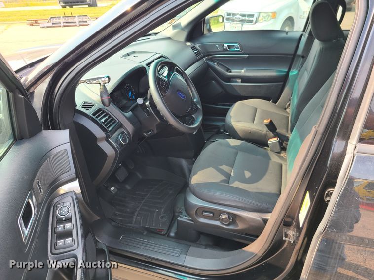 image for item IU9261 2016 Ford Explorer Police Interceptor  SUV