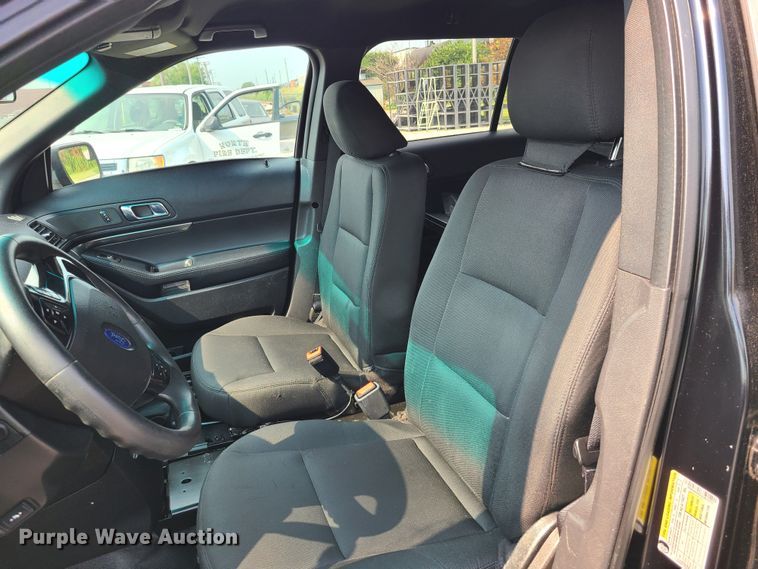 image for item IU9261 2016 Ford Explorer Police Interceptor  SUV