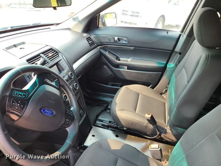 image for item IU9261 2016 Ford Explorer Police Interceptor  SUV