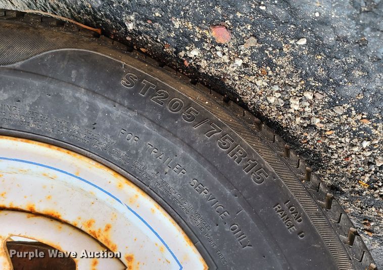 image for item IU9459 American Signal  message board trailer