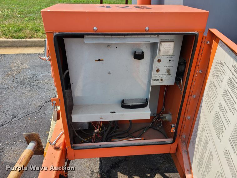 image for item IU9459 American Signal  message board trailer