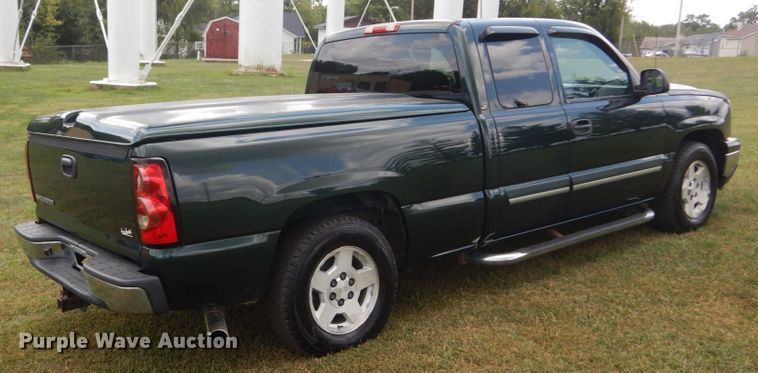 image for item JG9141 2007 Chevrolet Silverado 1500  Ext. Cab pickup truck