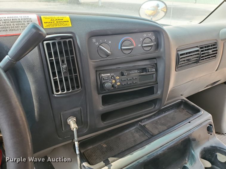 image for item JM9702 2001 Chevrolet Express 3500 Cargo  school bus