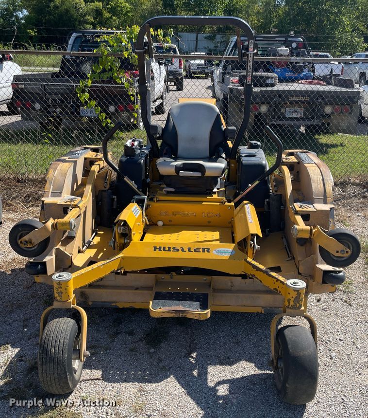 image for item JQ9619 Hustler Super 104  ZTR lawn mower