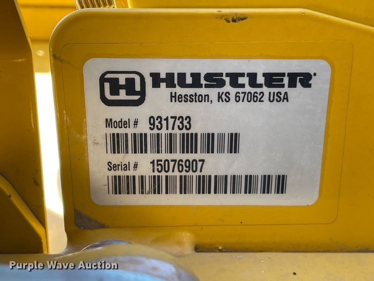 image for item JQ9619 Hustler Super 104  ZTR lawn mower