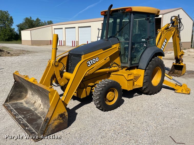 image for item JQ9620 2003 John Deere 310G  backhoe
