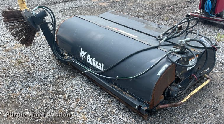 image for item JQ9679 Bobcat 84  7'W skid steer sweeper