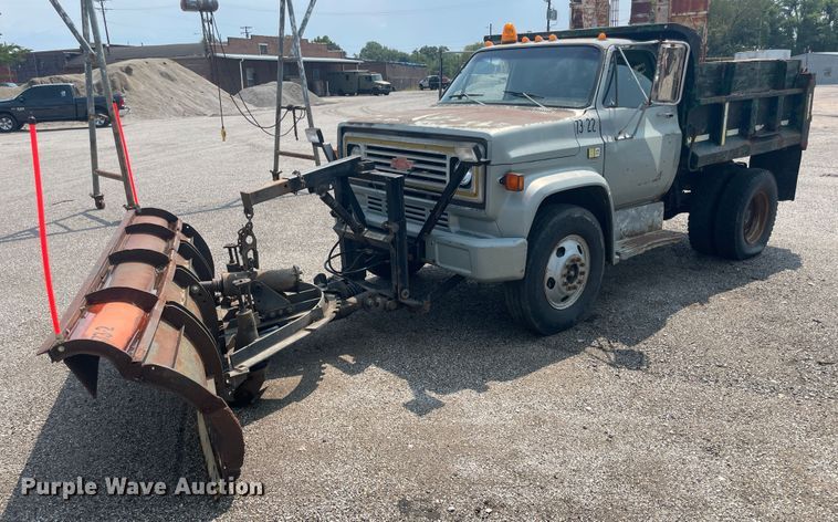 image for item JQ9682 1980 Chevrolet C60  dump truck