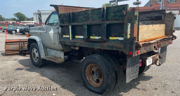 image for item JQ9682 1980 Chevrolet C60  dump truck