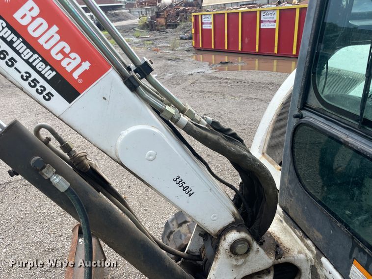 image for item JQ9687 2004 Bobcat 430G  mini excavator