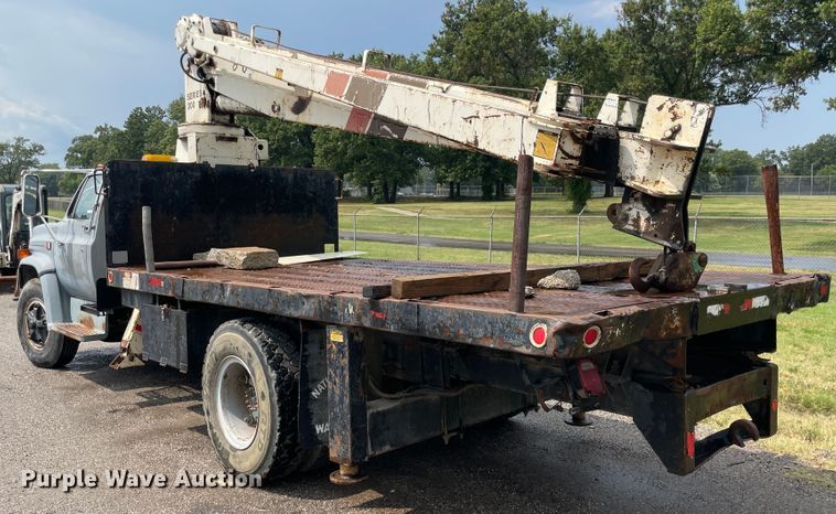 image for item JQ9689 1982 GMC C6000  crane truck