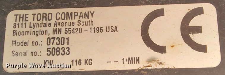 image for item KD9494 Toro Workman 3200  utility vehicle