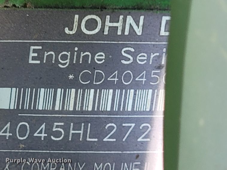 image for item KD9523 2005 John Deere 6415  tractor