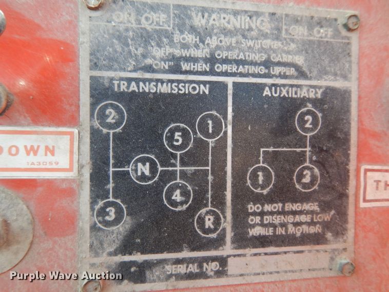 image for item KI9620 1975 Fmc Link-belt HC-78B  crane