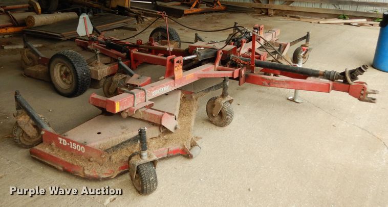 image for item KI9642 Bush Hog TD1500  batwing finish mower