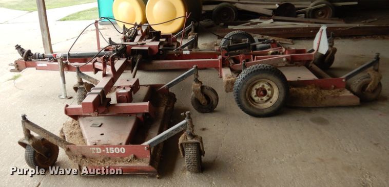 image for item KI9642 Bush Hog TD1500  batwing finish mower