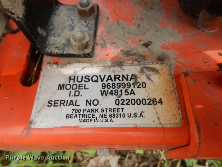 image for item KI9646 Husqvarna W4815  ZTR lawn mower