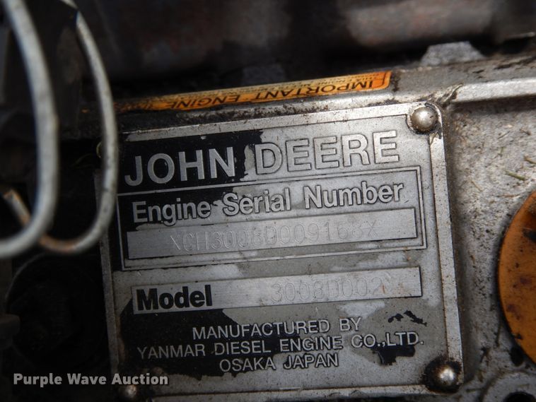 image for item KI9647 John Deere 2653A  reel mower