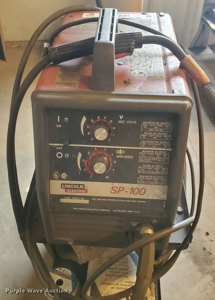 image for item KK9281 Lincoln SP100  welder