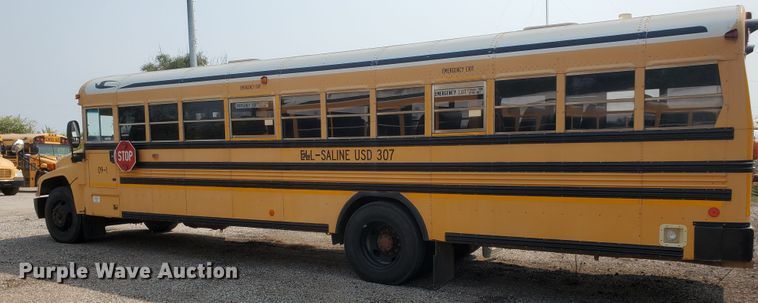 image for item KK9287 2008 Blue Bird Vision  school bus