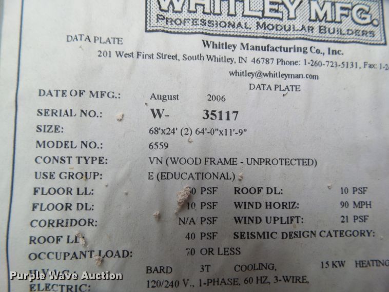 image for item KO9615 Modular classroom