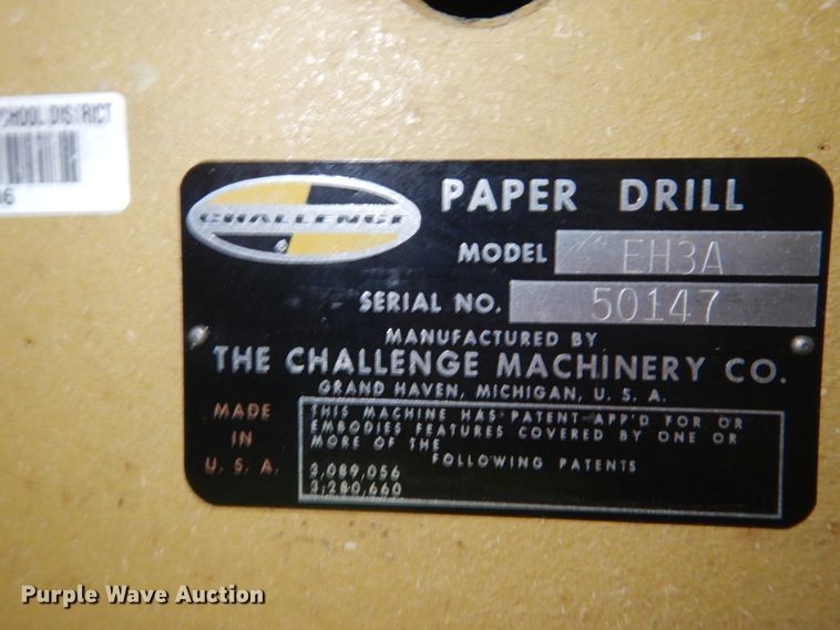 image for item KO9626 Challenge EH3A  drill