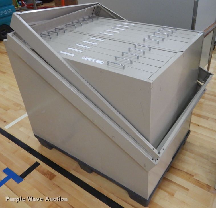 image for item KO9636 (2) five drawer cabinets