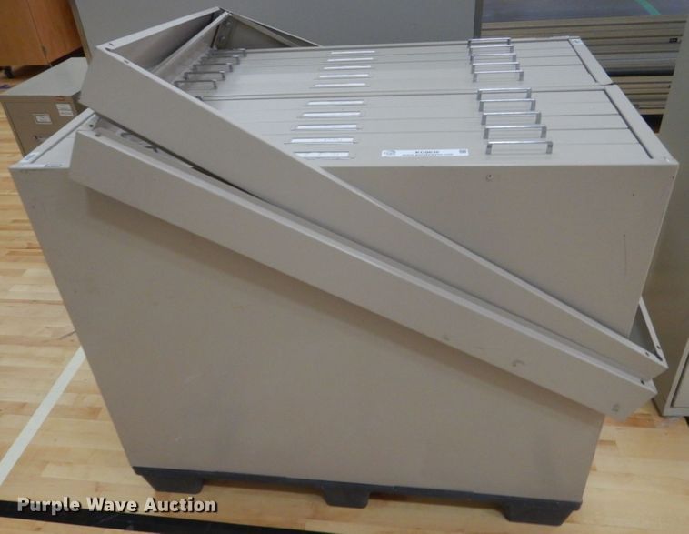 image for item KO9636 (2) five drawer cabinets