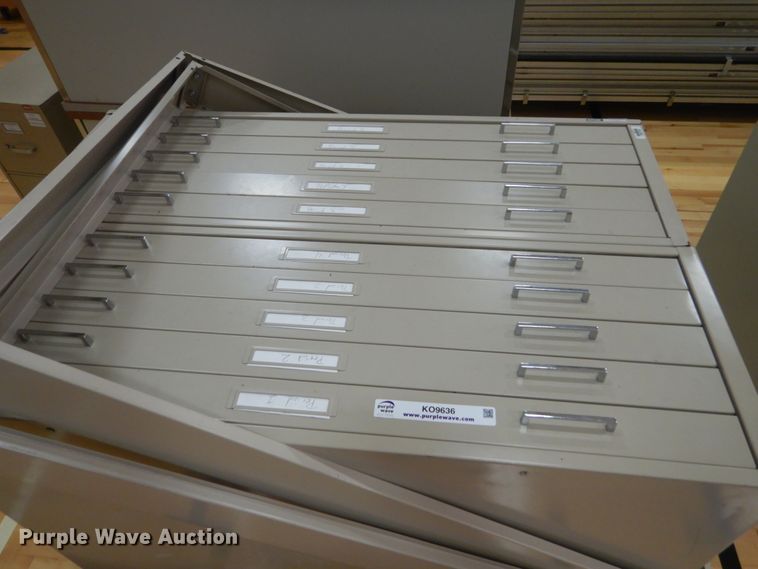 image for item KO9636 (2) five drawer cabinets