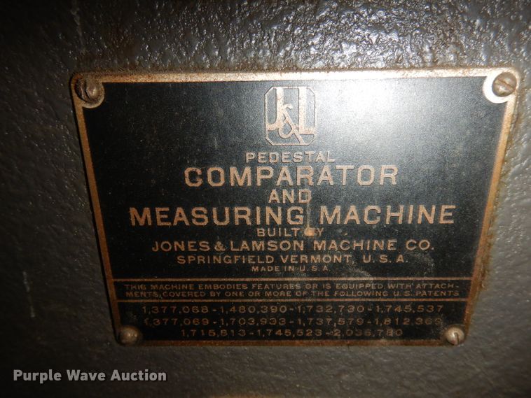 image for item KP9573 J&L  optical comparator