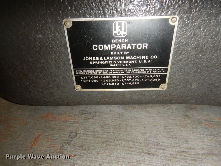 image for item KP9578 1942 J&L  bench comparator