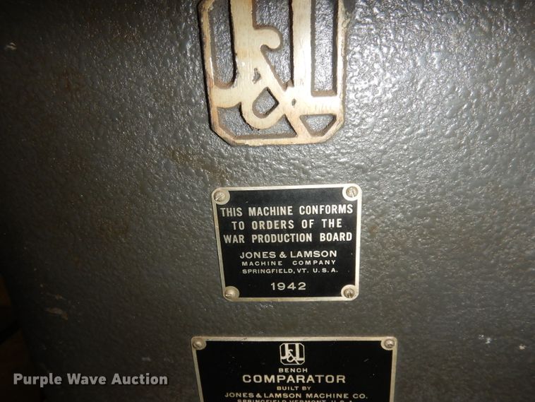 image for item KP9578 1942 J&L  bench comparator