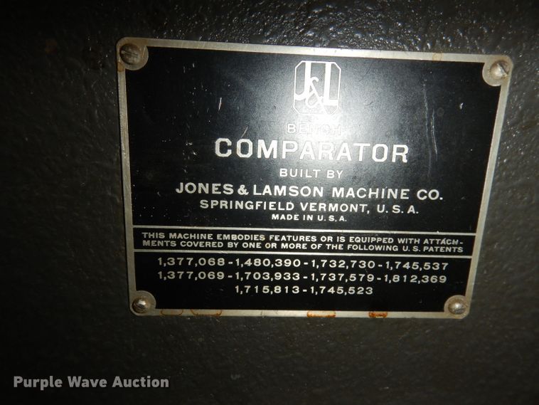 image for item KP9578 1942 J&L  bench comparator