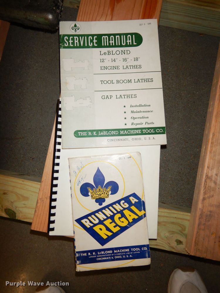 image for item KP9580 LeBlond Regal  lathe