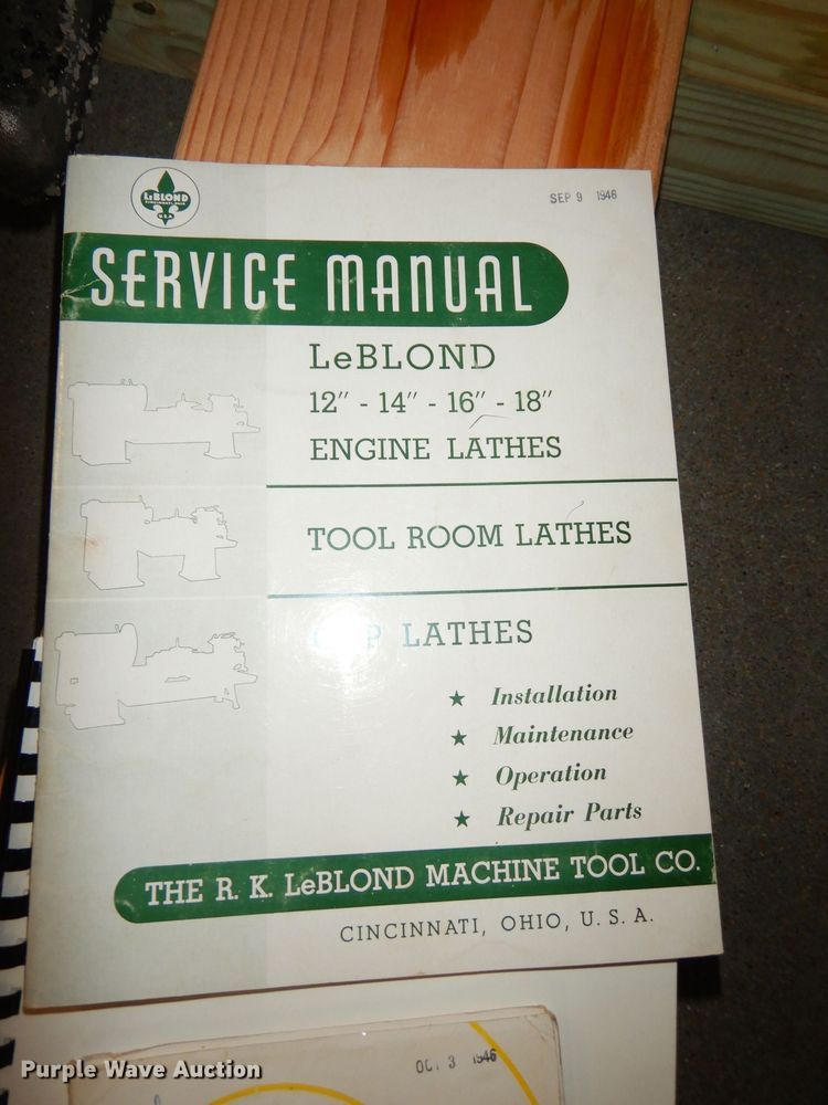 image for item KP9580 LeBlond Regal  lathe