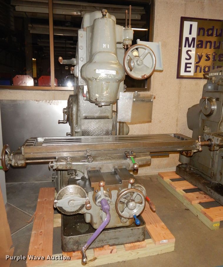 image for item KP9581 Milwaukee K  vertical milling machine