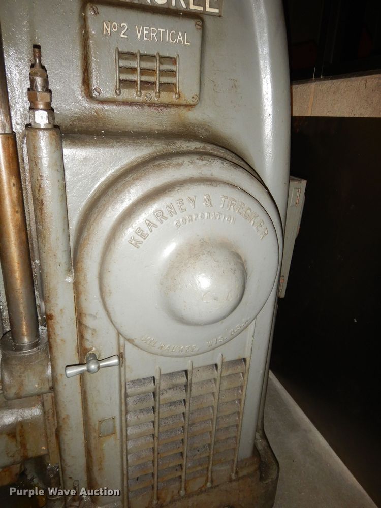 image for item KP9581 Milwaukee K  vertical milling machine