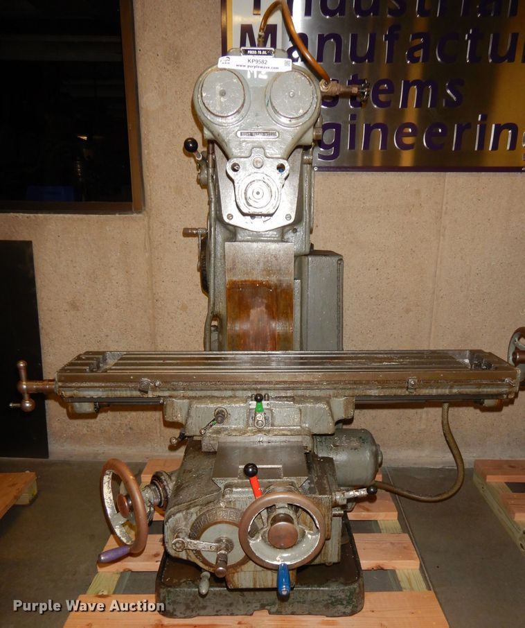 image for item KP9582 Brown & Sharpe  No. 2 horizontal milling machine