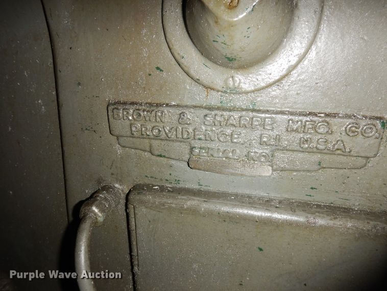 image for item KP9582 Brown & Sharpe  No. 2 horizontal milling machine