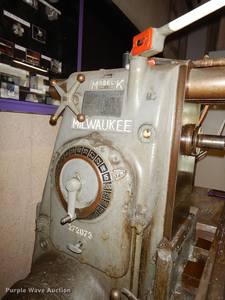 image for item KP9583 Milwaukee K  horizontal milling machine