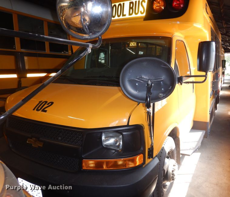 image for item KU9157 2014 Chevrolet Micro Bird  school bus