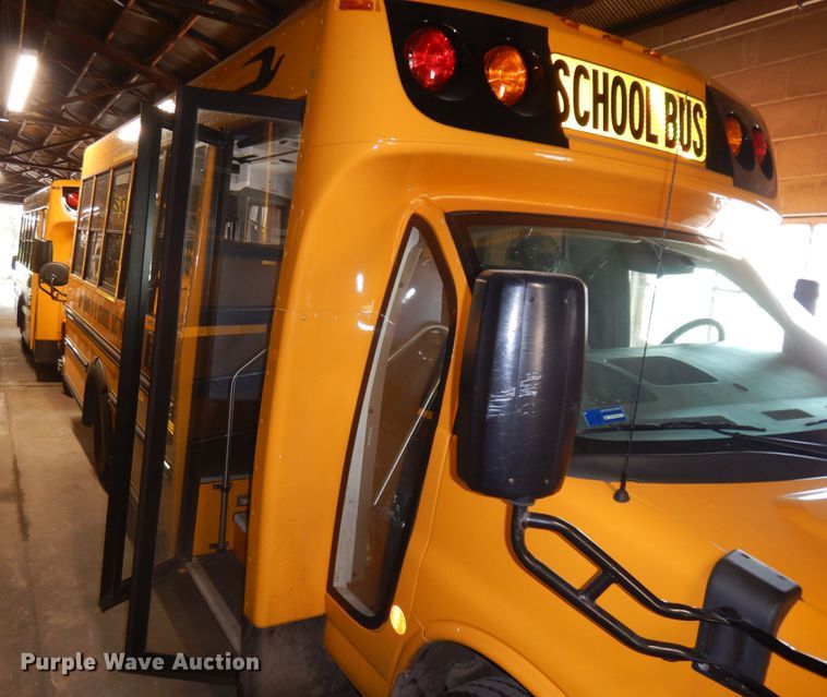 image for item KU9157 2014 Chevrolet Micro Bird  school bus