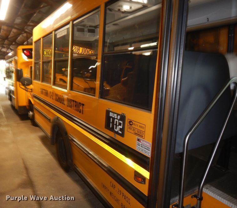 image for item KU9157 2014 Chevrolet Micro Bird  school bus