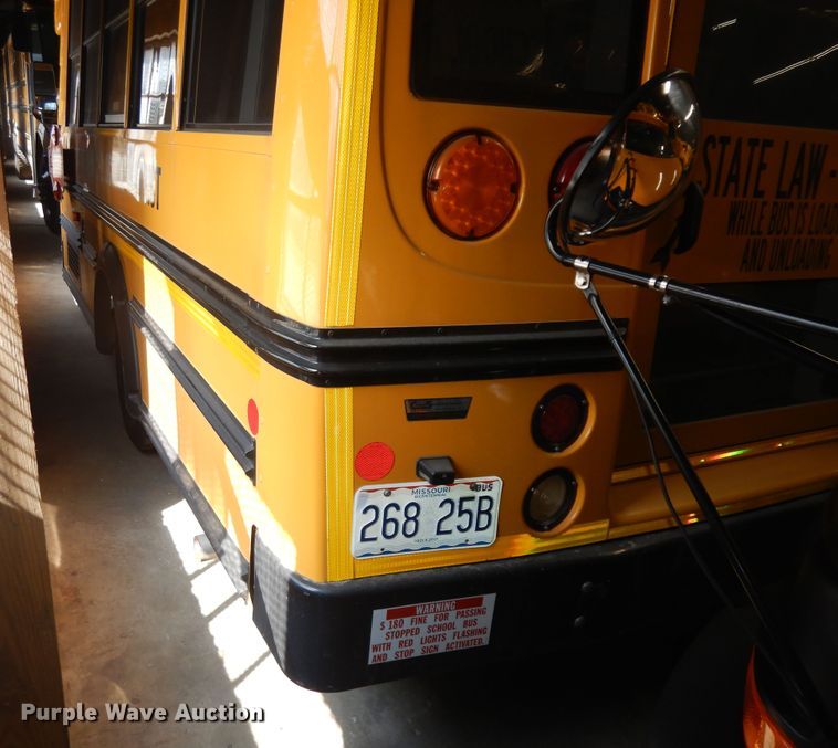 image for item KU9157 2014 Chevrolet Micro Bird  school bus