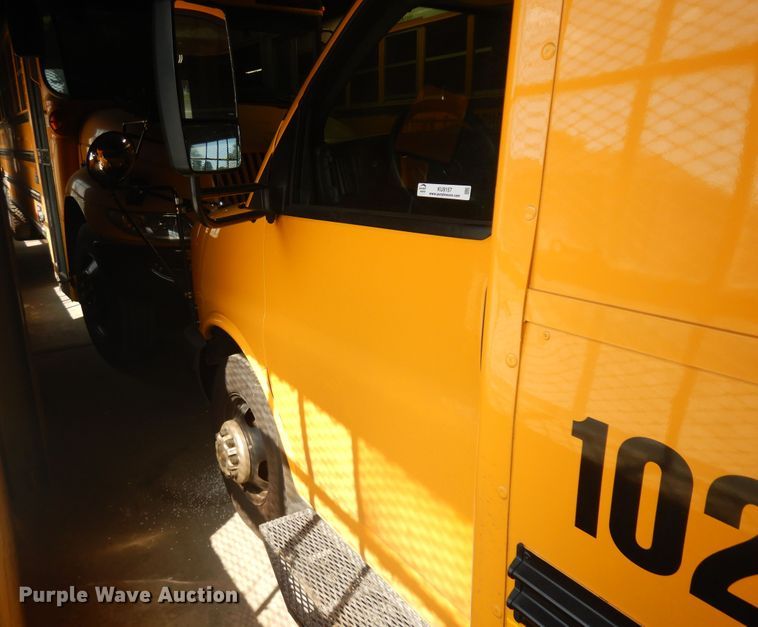 image for item KU9157 2014 Chevrolet Micro Bird  school bus