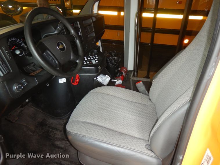 image for item KU9157 2014 Chevrolet Micro Bird  school bus