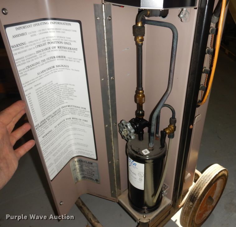 image for item KU9186 Totalclaim 12RA001100  refrigerant reclaimer