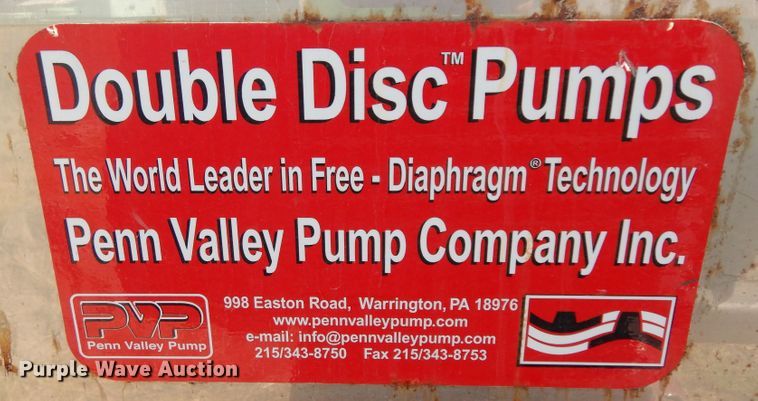 image for item KU9187 Penn Valley  double disc pump