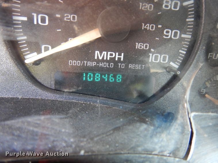 image for item KU9197 2003 Chevrolet S10  Crew Cab pickup truck