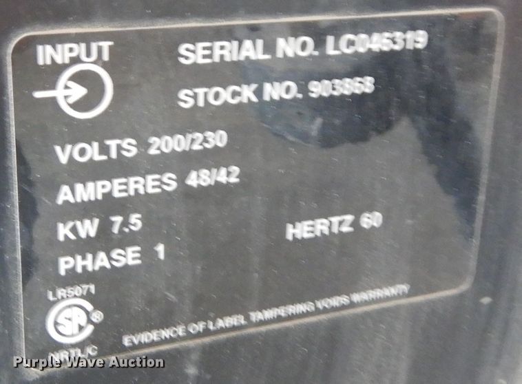 image for item KV9081 Miller Miller Matic 251  welder